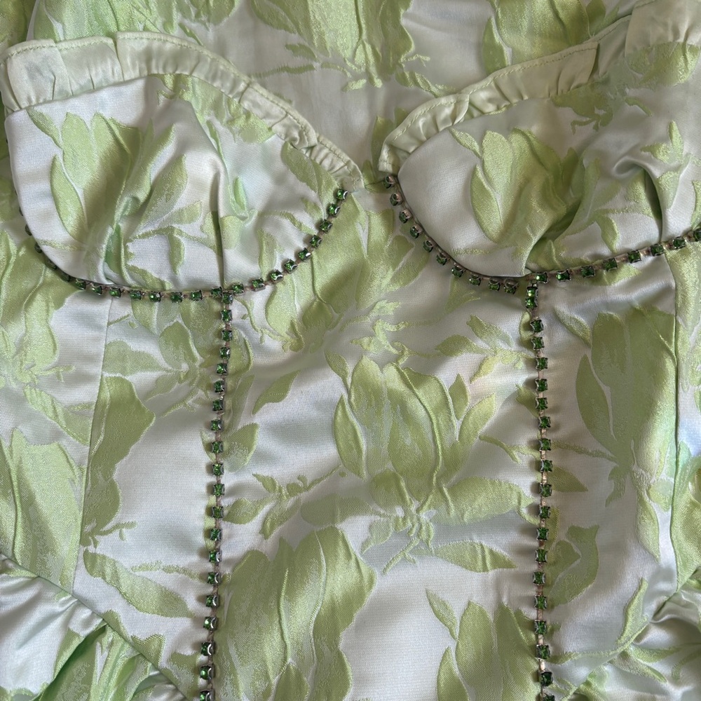 Green Muzkin Dress - Picture 4 of 5